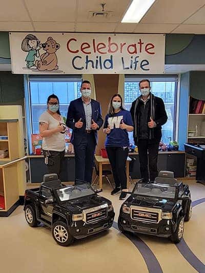 Children’s Hospital Foundation Toy Car Donation