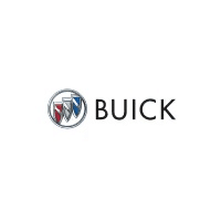 Buick logo featuring a tri-shield emblem with red, silver, and blue colors next to the Buick name.