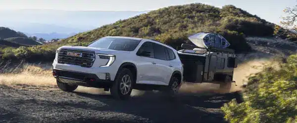 2026 GMC Acadia and Buick Enclave Towing