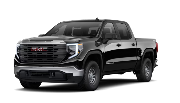 Sleek black modern SUV parked on a street, showcasing stylish wheels and aerodynamic design.