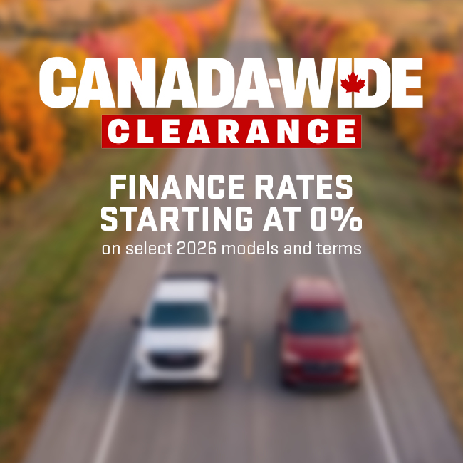 Finance Rates Starting at 0%